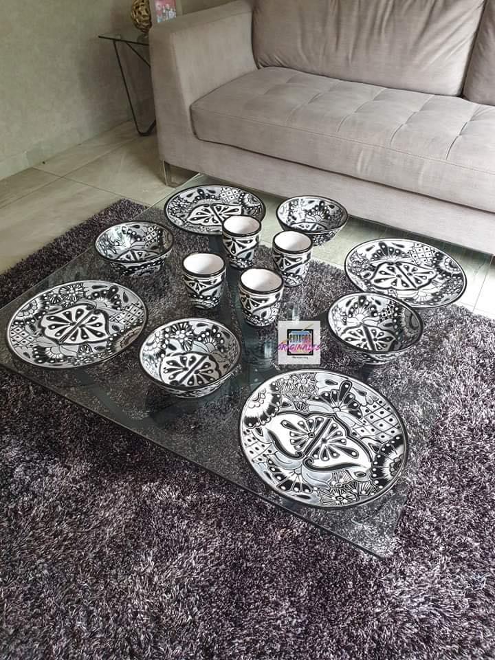 Talavera Vajilla para 4 personas