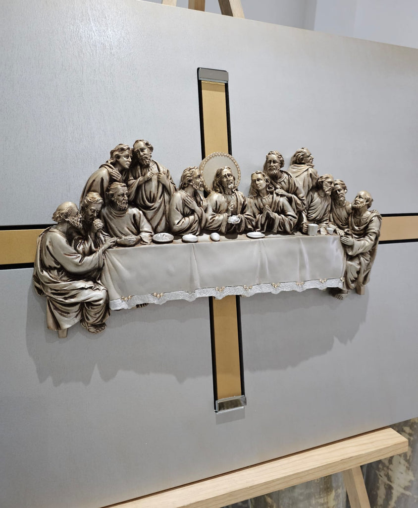 Santa Cena Cuadro escultura lll