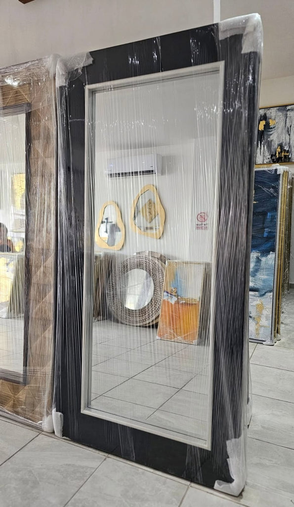 Espejo marco contemporáneo liso y contorno interior