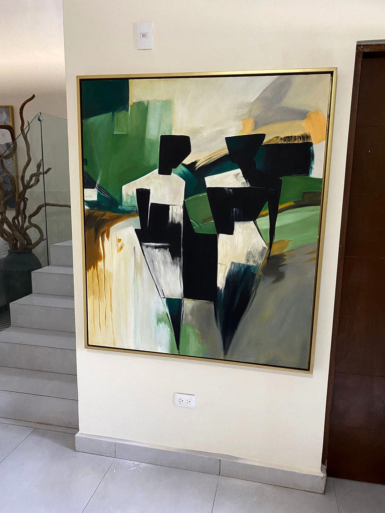 Abstracto verdes