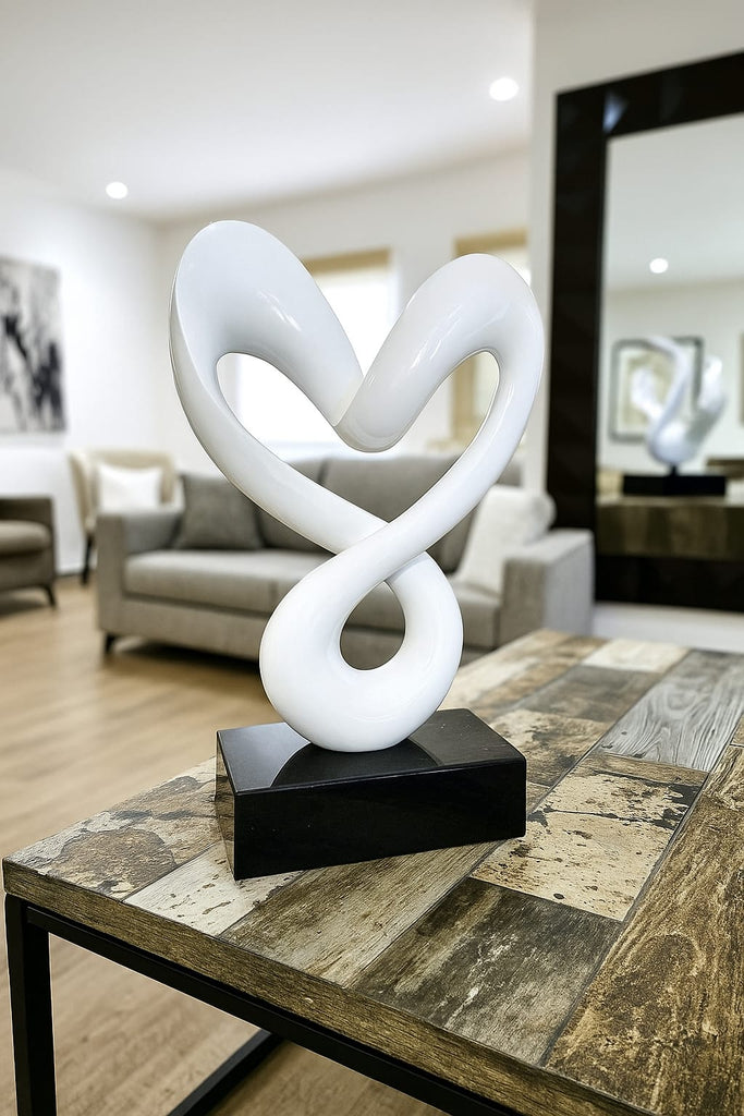Escultura Corazón infinito