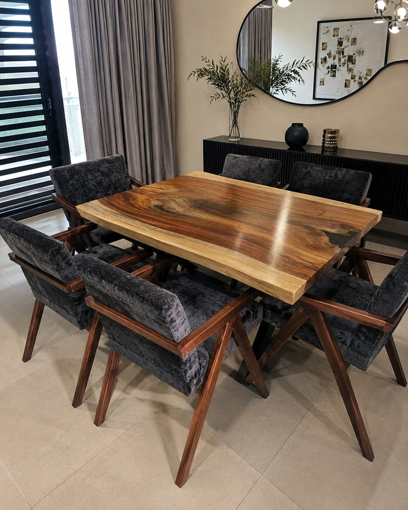 Comedor Parota con 6 sillas