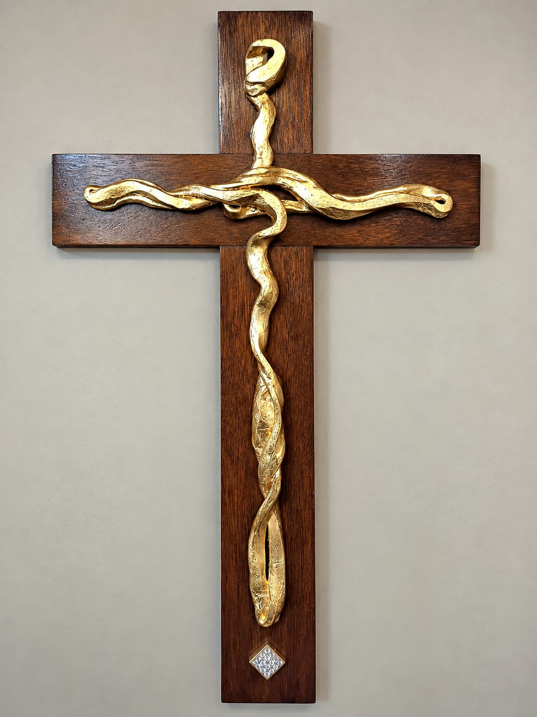 Cristo infinito- cruz escultura
