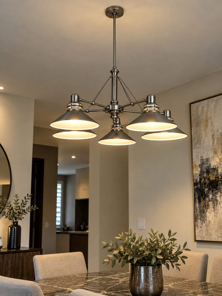 Candil estilo industrial