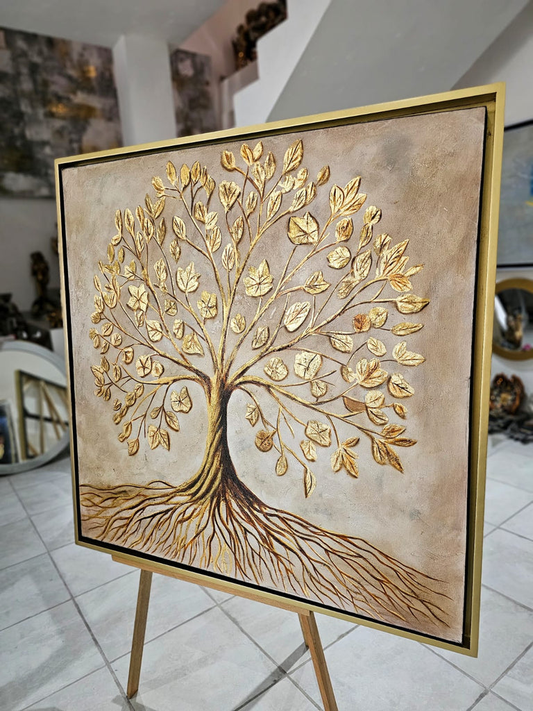 Arbol de la vida dorado
