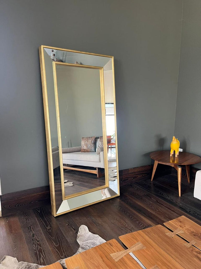 Espejo Diamante  Dorado