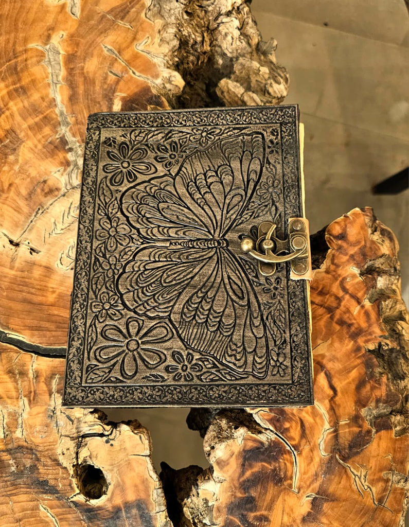 Libreta Vintage Mariposa