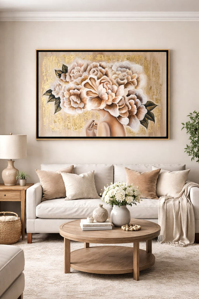 Gold lady flower