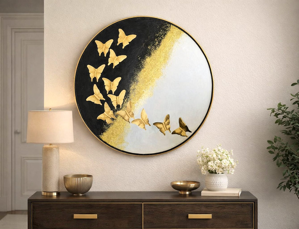 Bicolor butterflies