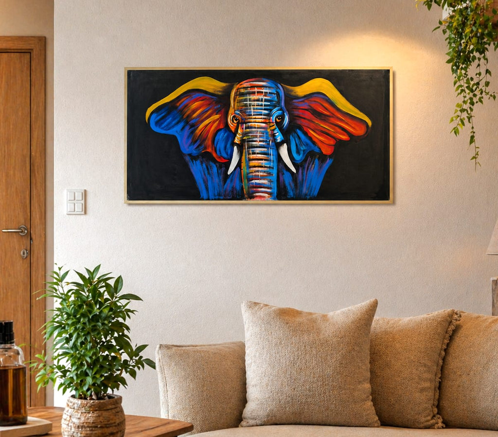 Multicolored Elephant