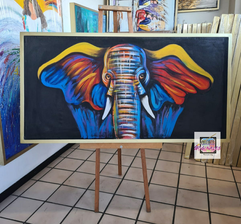 Multicolored Elephant